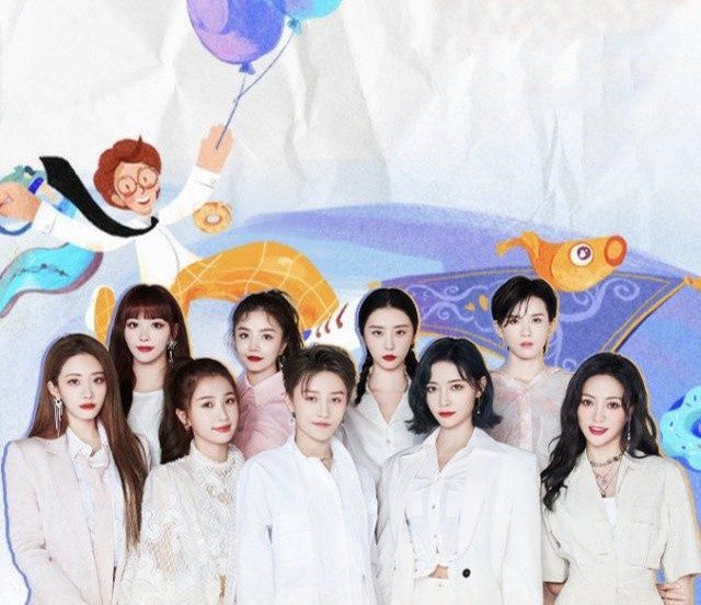  站位|THE9团综录制合影，谁注意到队长安崎谢可寅的站位？迷之操作