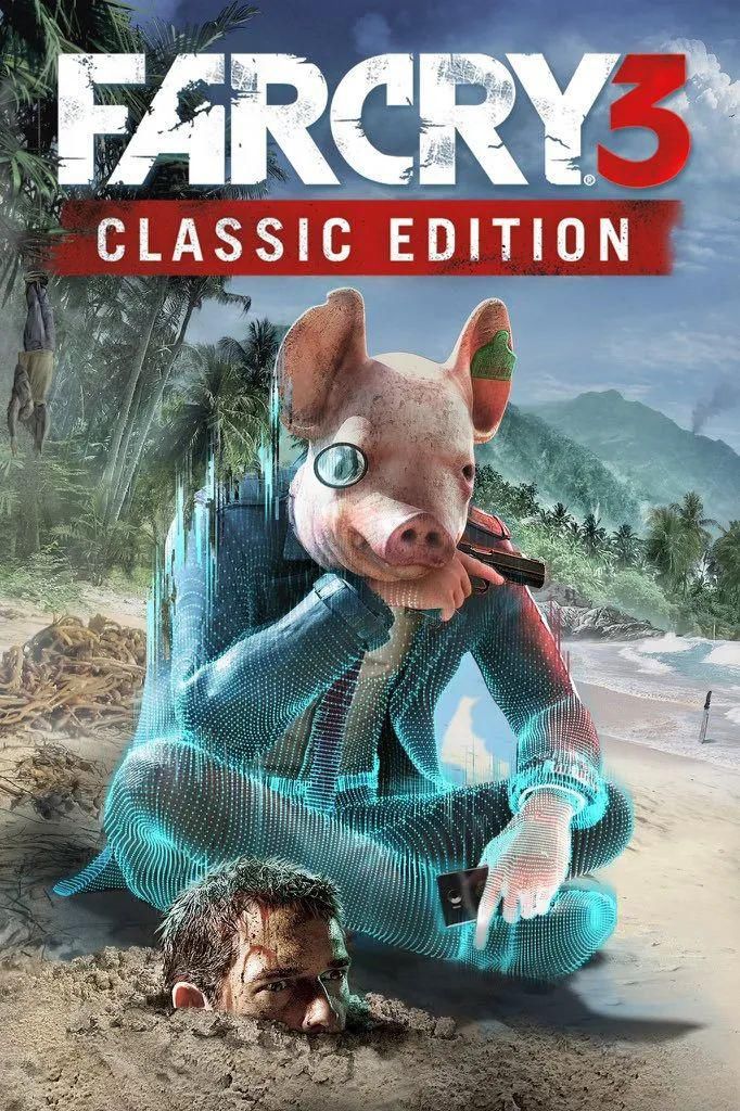 封面里|史蒂夫获胜画面让人误解 育碧在游戏封面里加入猪头
