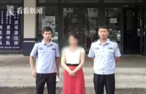 女子|女子闯红灯辱骂民警 扬言:就不配合,抓我呀!