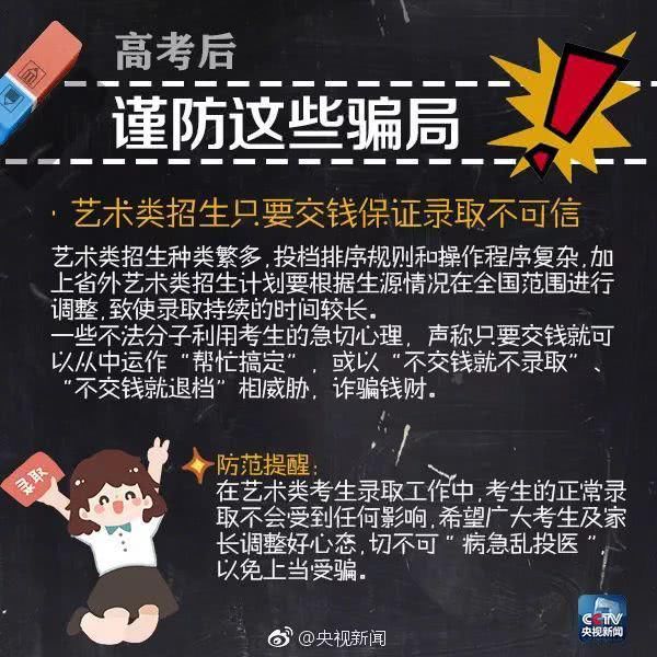 骗局|高考后，同学们要谨防这些骗局！