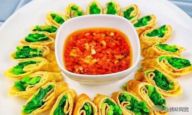 美味|菠菜怎么做才好吃试试此方法,营养美味还好看,上桌准光盘