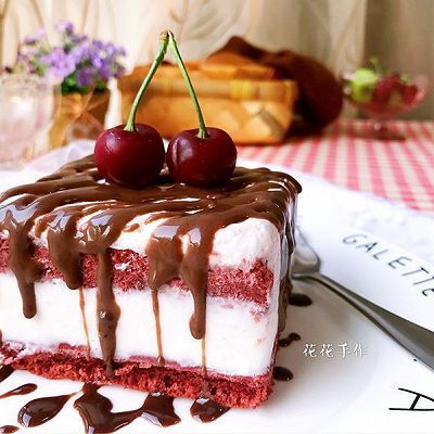  酸奶|棉花糖酸奶冰淇淋蛋糕