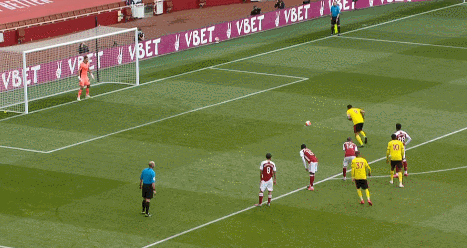 获胜|3-2获胜英超收官！阿森纳第1射手梅开2度，轰出近距离倒钩破门