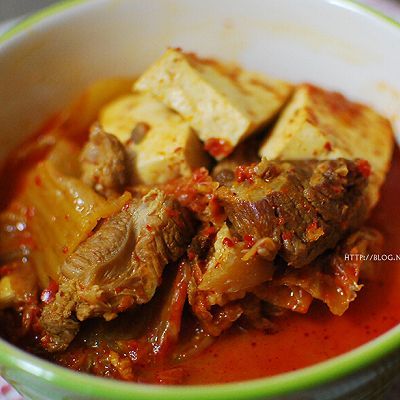  猪肉|韩式猪肉辣白菜汤