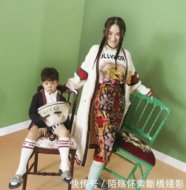 调皮|霍思燕与嗯哼艺术照曝光,一个调皮可爱一个美丽动人,杜江好福气