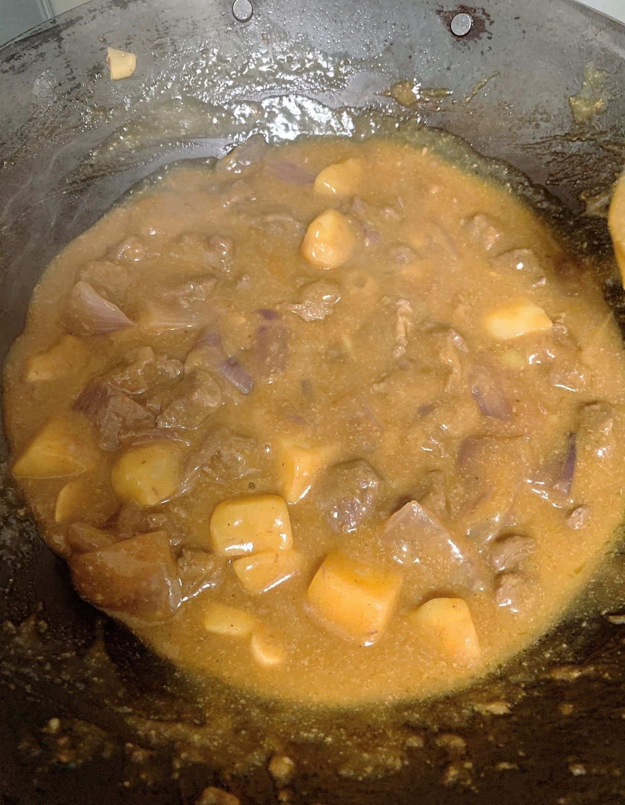  牛肉|咖喱牛肉，这样做，有种不一样的牛肉味道