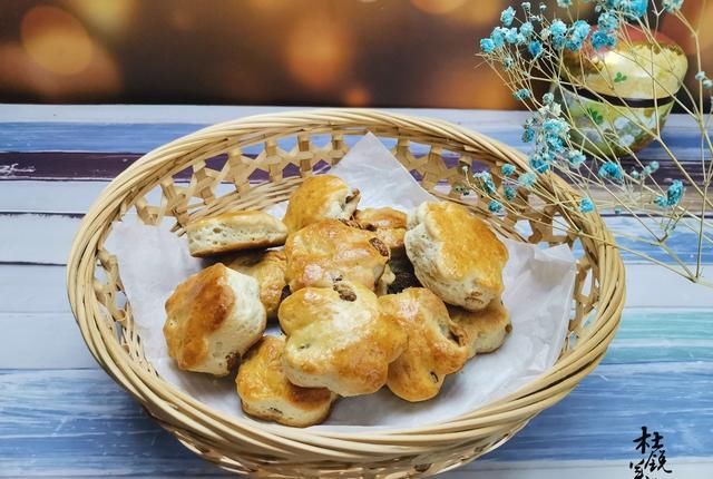  面包粉|拒绝泡打粉，低温发酵的司康，风味更馥郁，一家人的美味早点