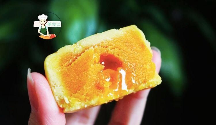 流心|此月饼第一次见,实在太美了,发朋友圈被点赞,网友:舍不得吃了