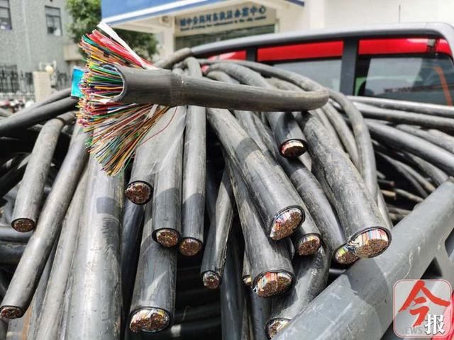  通信|贪！开抢修车盗窃通信电缆，柳州一公司同班组四人全部落网