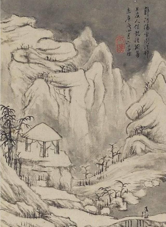  新安|他是“新安四大家”之一，山水意境幽远