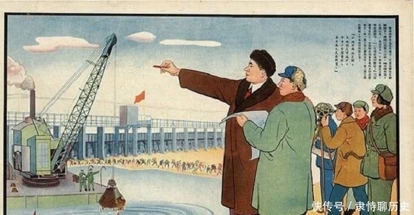 万古长青|少见中苏宣传画,学习苏联经验,友谊万古长青