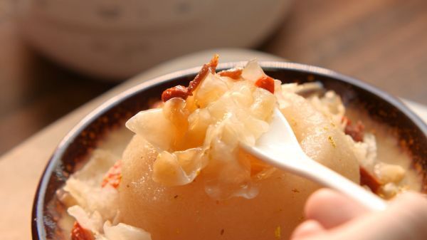  陈皮|陈皮桂花炖雪梨