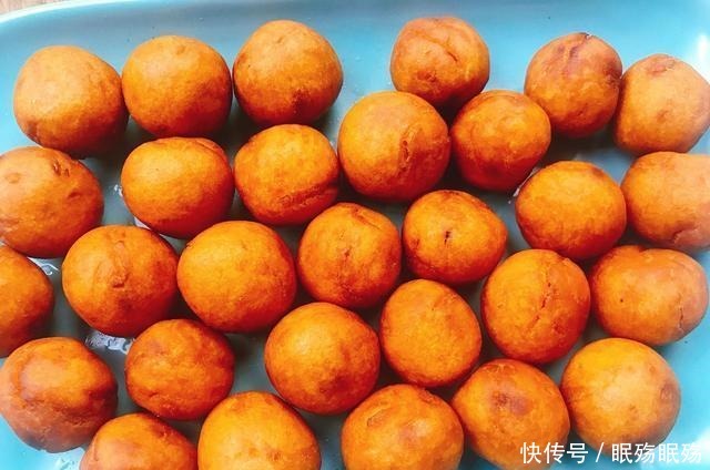做成|红薯别再蒸着吃,做成红薯丸子,香甜软糯,一口一个超过瘾