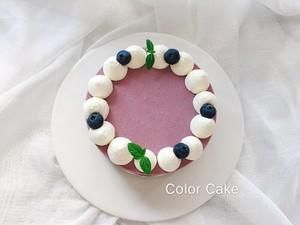  奶酪|小白也能做的高颜值蓝莓慕斯奶酪蛋糕