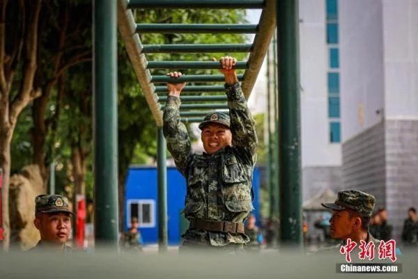 广西|广西崇左武警官兵38℃高温下激烈角逐