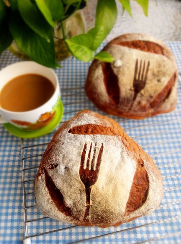 蔓越|巧克力蔓越莓软欧包