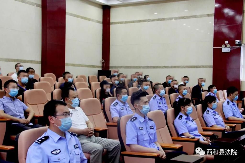  团伙|昨天，常某等七被告人恶势力团伙犯罪案在西和县法院公开审理