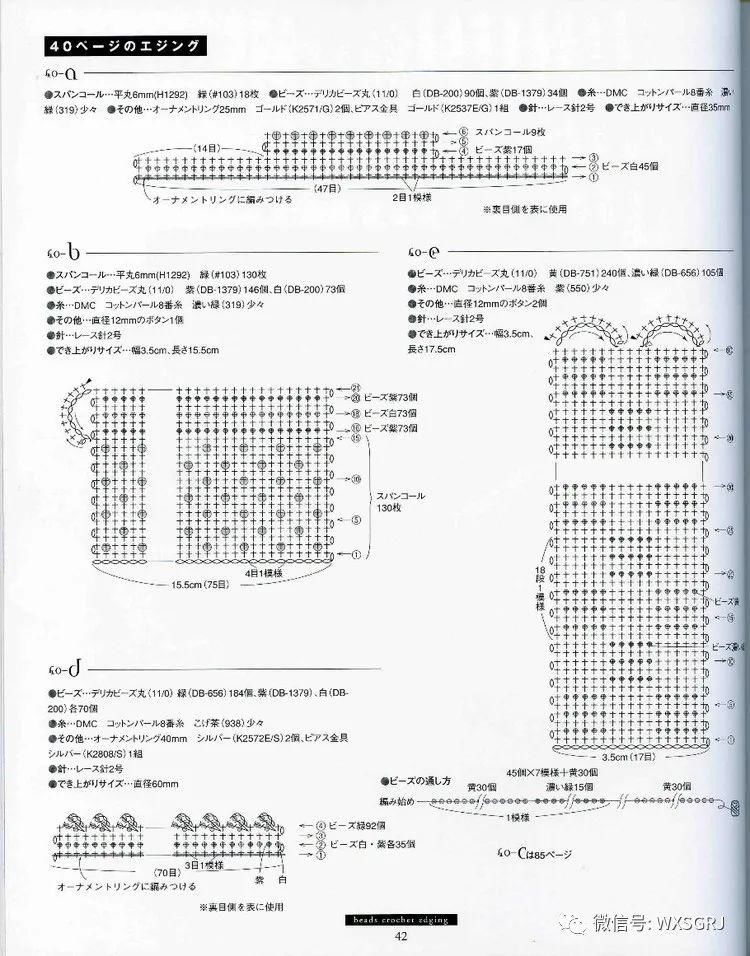  蕾丝|蕾丝钩针编织的精致小巧花边，钩织布相结合很相配