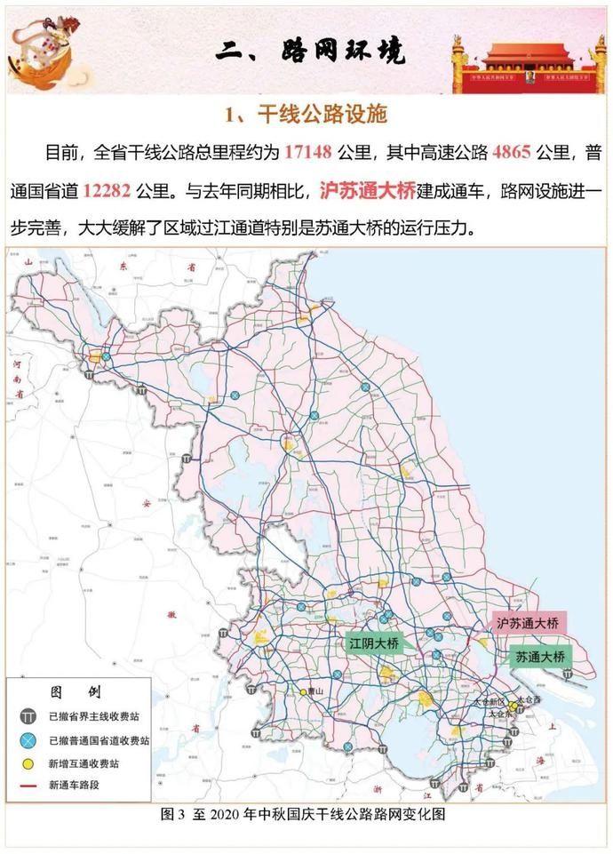 出行|中秋国庆出行!江苏公路出行服务指南请收好!