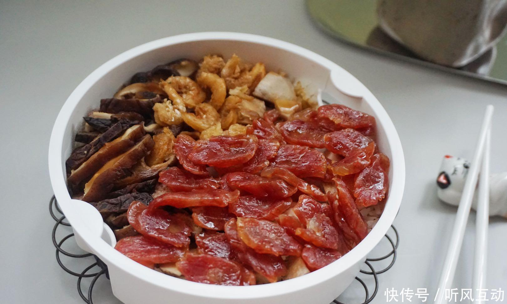 香甜可口|改良版腊味煲仔饭,味道香甜可口,秋季吃不上火,女儿天天喊要吃