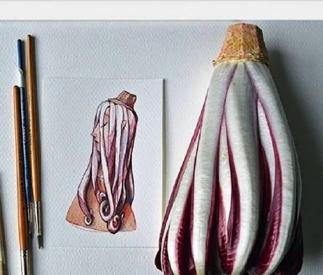 画师|拟人化的水果蔬菜,让这个插画师火爆ins,让人欲罢不能的创意