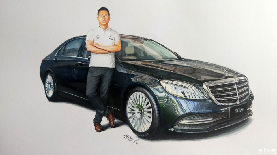  马克笔|汽车手绘半年报告 # 接触车手绘就是从一辆雷凌开始