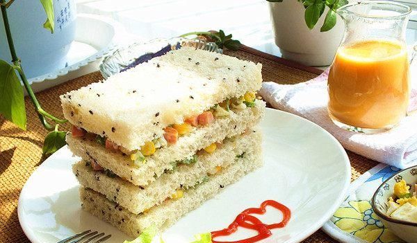 老公|什锦三明治,这个做法挺下饭下酒的,我老公超爱吃!