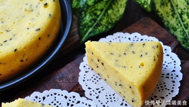 酸奶|玉米粉+酸奶+鸡蛋,做成无油又低糖的早餐蛋糕,好吃健康易消化