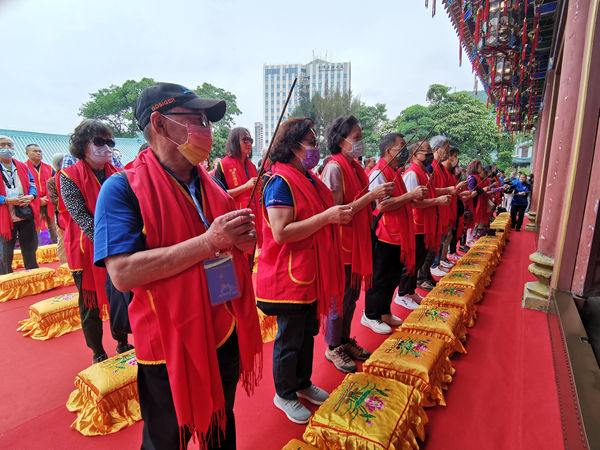 两岸同祈福 晨拜妈祖仪典在深圳南山天后博物馆举行