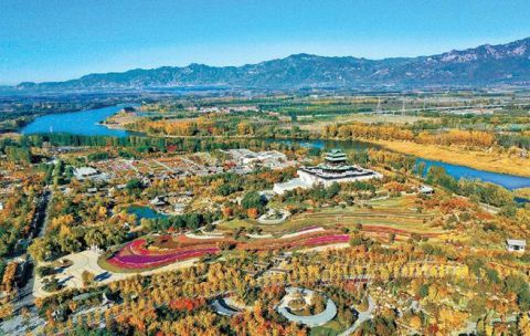  世园|延庆妫水河畔 世园秋色正浓