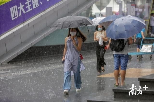 深圳市|图集丨深圳暴雨雷电双预警，开启“疯狂倒水”模式