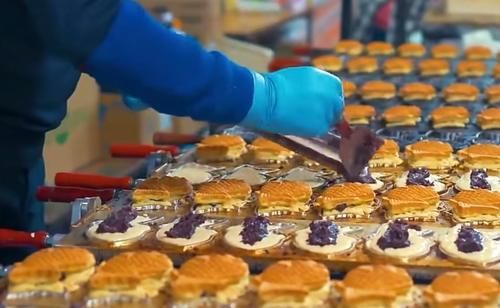  日式|大叔卖日式小吃鲷鱼烧，外脆里软可咸可甜，小鱼造型很吸引小孩