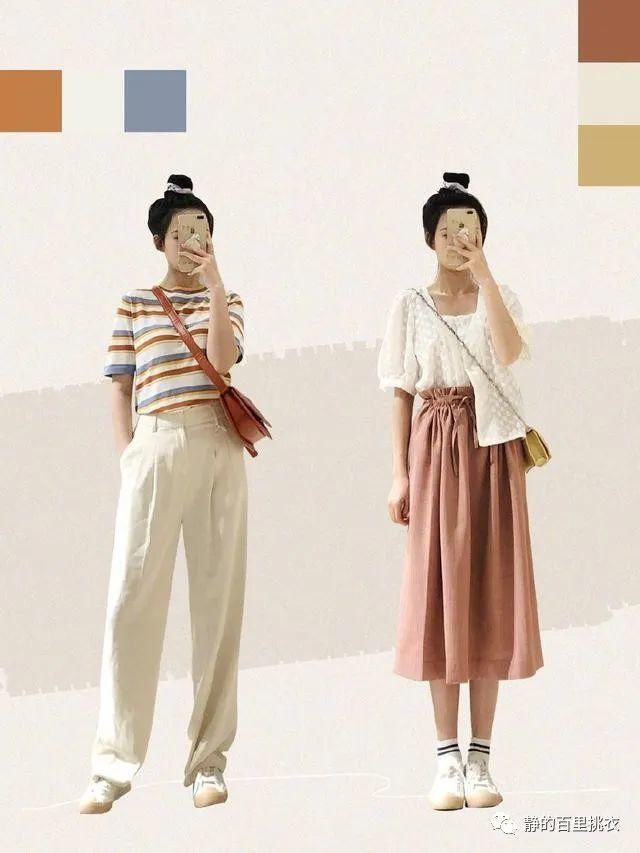  好看|夏日穿搭合辑，配色太好看了！让人眼前一亮，小伙伴们快收藏