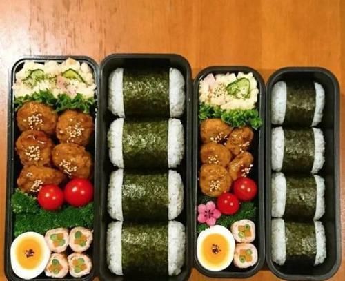 强迫症|日本一对兄妹的便当,吸引3万人围观,强迫症表示看起来好爽