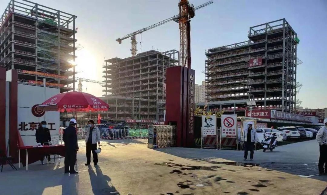 东院工程|今天主体结构封顶！北京朝阳医院东院2022年底投入使用