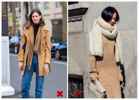  丝巾|舍不得买大牌没关系，牢记这3个穿衣习惯，基本款也能穿出高级感