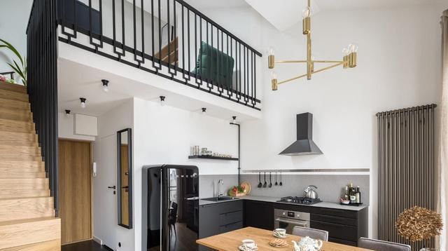 单身公寓|单身公寓真好! 一楼客厅餐厅厨房, 二楼卧室厕所, 一个人住真舒服