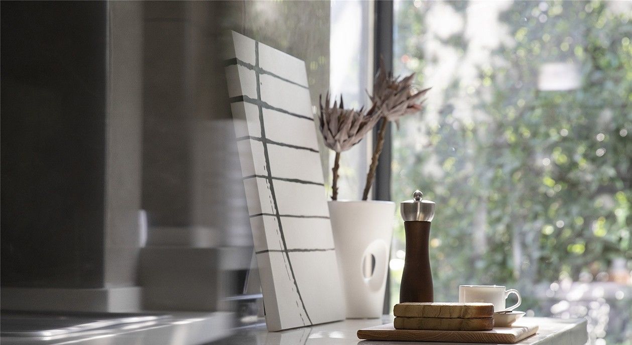  样板间|130㎡现代低奢风样板间, 柔和不乏雅致的高级感