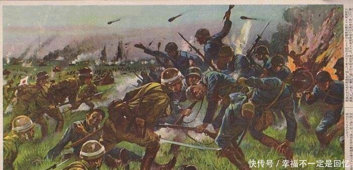  时期|抗日战争时期，侵华日军绘制的宣传画，画面令人不忍直视！