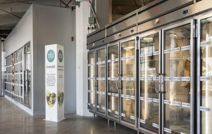 在线|亚马逊开设首家仅接受在线订单的全食超市