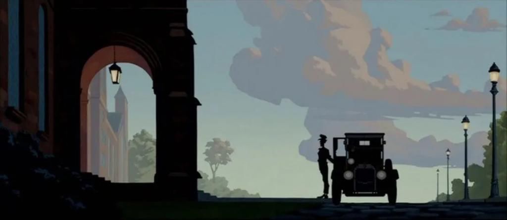  动画|迪斯尼经典动画背景美术资料公开