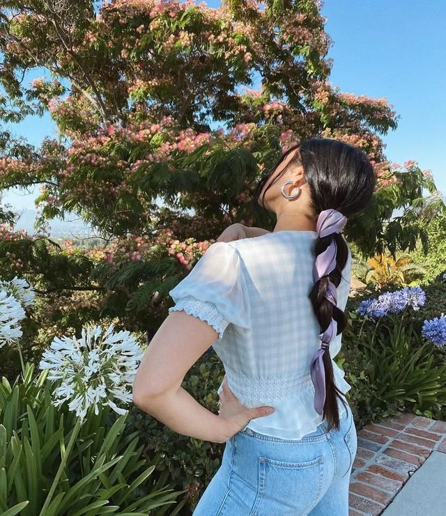  高马尾|美丽无死角的女孩，都把发型换成了这些样子