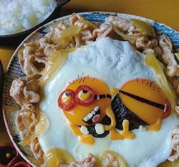 鸡蛋|?这位妈妈太有才,2颗蛋就能做出卡通角色便当,真是暖心又暖胃