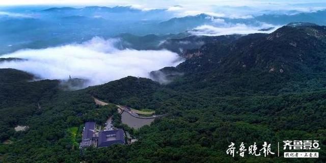 苍翠|雨后沂蒙山云卷云舒，满目苍翠