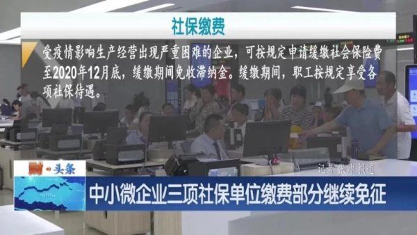 这三项|淄博这三项社保单位缴费部分继续免征！人社部门继续为企业送上“大礼包”~