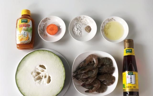  冬瓜|颜值爆表的虾滑酿冬瓜，端上桌的那一刻就惊艳全场了