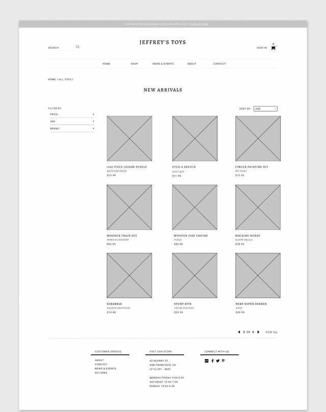  设计|花费14天，我设计了一个玩具购物网站
