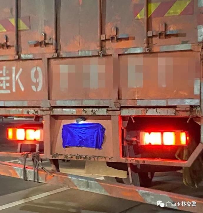  大货车|“小聪明”付出“大代价” 故意遮挡号牌12分没了｜回音壁