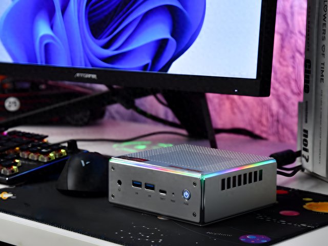 磐镭HA-4银翼迷你主机评测：RGB舞动的生产力