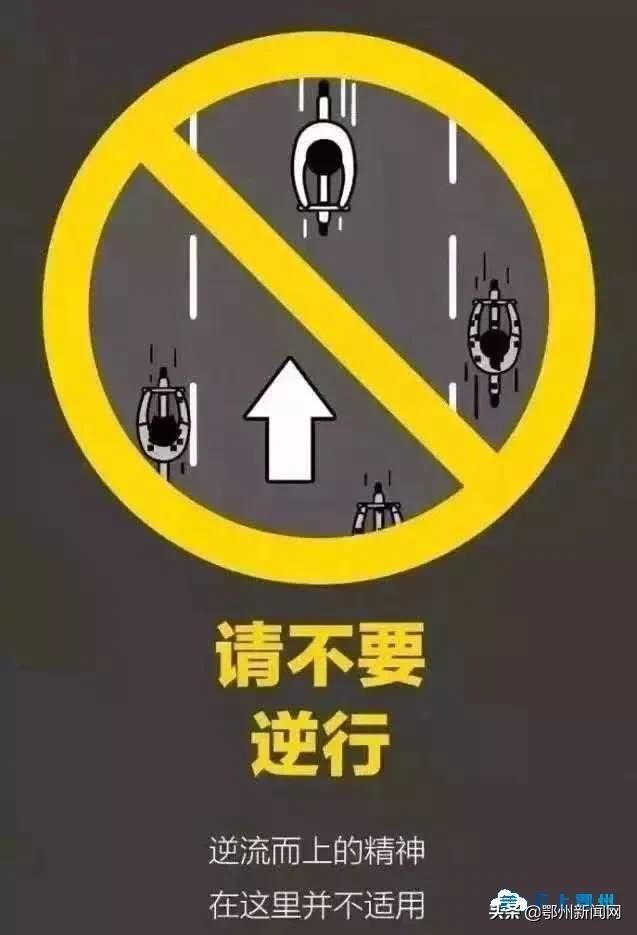 交通安全|7月20日起，鄂州严查两轮车逆向行驶交通违法行为